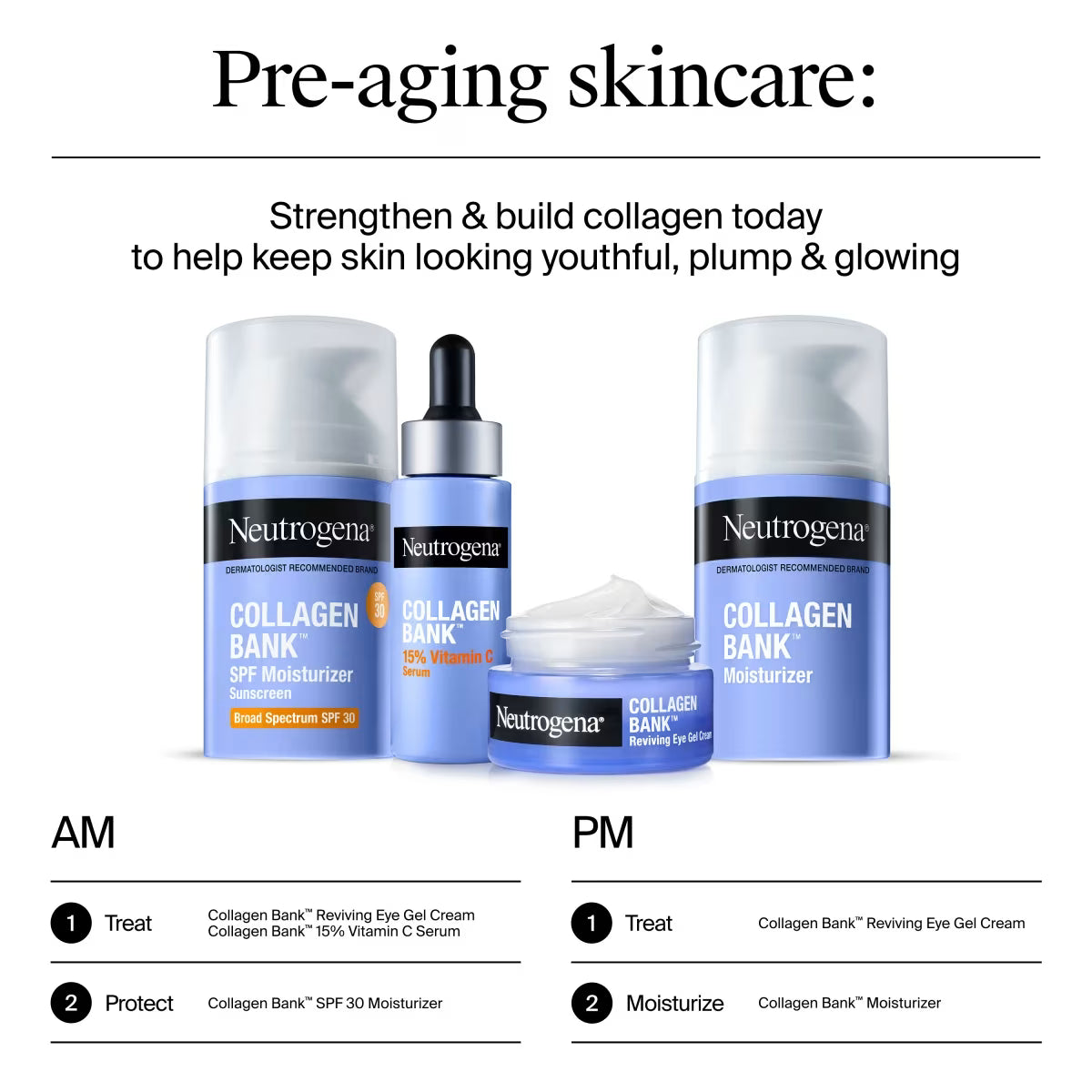 Neutrogena® Collagen Bank 15% Vitamin C Glow Serum, 0.5 Fl. Oz - US 2411