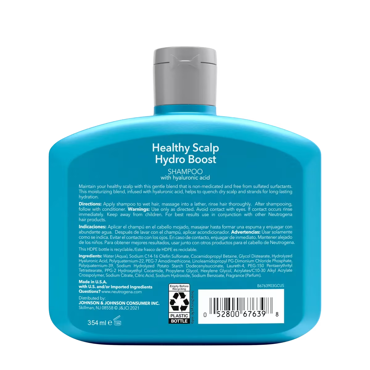 Neutrogena® Healthy Scalp Hydro Boost Shampoo with hyaluronic acid 12 fl oz - US 7061