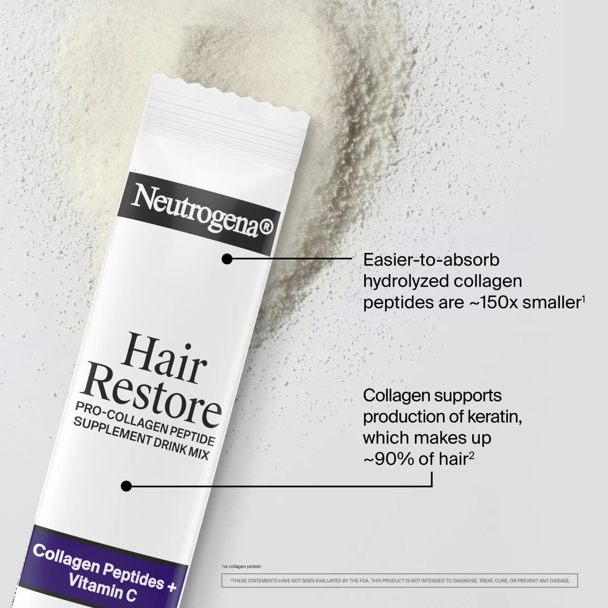 Neutrogena® Hair Restore Pro-Collagen Peptide Supplement, 20 Packs - US 7859