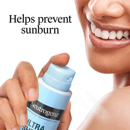 Neutrogena® Ultra Sheer Body Mist Sunscreen Spray Broad Spectrum SPF 30, 5 Oz - US 8135