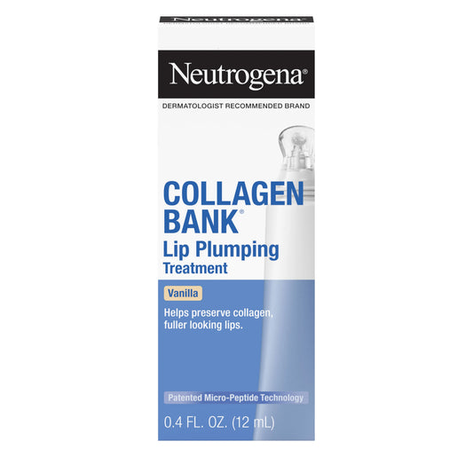 Neutrogena® Collagen Bank Lip Plumping Treatment, Vanilla, 0.4 Fl. Oz - US 6027