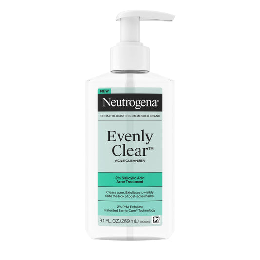 Neutrogena® Evenly Clear™ Acne Cleanser, 9.1 Oz - US 4397