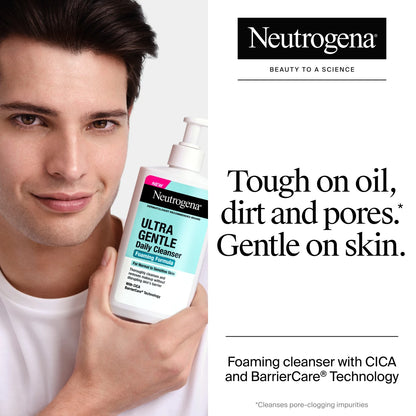 Neutrogena® Ultra Gentle Daily Cleanser, Fragrance Free, 12 Fl. Oz - US 9071