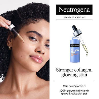 Neutrogena® Collagen Bank 15% Vitamin C Glow Serum, 0.5 Fl. Oz - US 2411