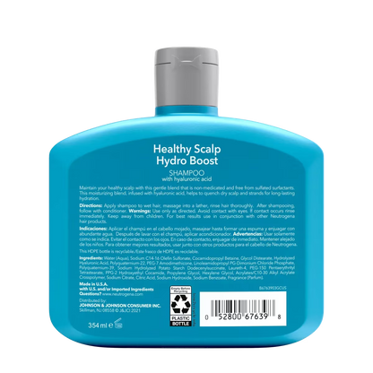 Neutrogena® Healthy Scalp Hydro Boost Shampoo with hyaluronic acid 12 fl oz - US 7061