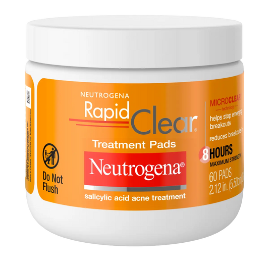 Neutrogena® Rapid Clear Maximum Strength Treatment Pads, 60 Count - US 6863