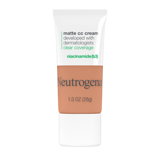 Neutrogena® Clear Coverage Flawless Matte CC Cream, Cappuccino 6.3, 1 Oz - US 5535