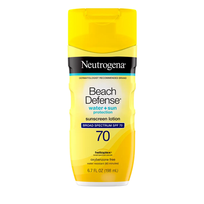 Neutrogena® Beach Defense Sunscreen Lotion Broad Spectrum SPF 70, 6.7 Oz - US 2172