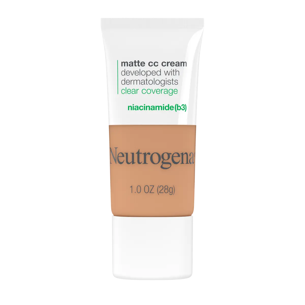 Neutrogena® Clear Coverage Flawless Matte CC Cream, Wheat 6.0, 1 Oz - US 4492