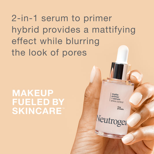 Neutrogena® Shine Control Matte Booster Face Primer + Serum, 1.0 Fl. Oz - US 1157