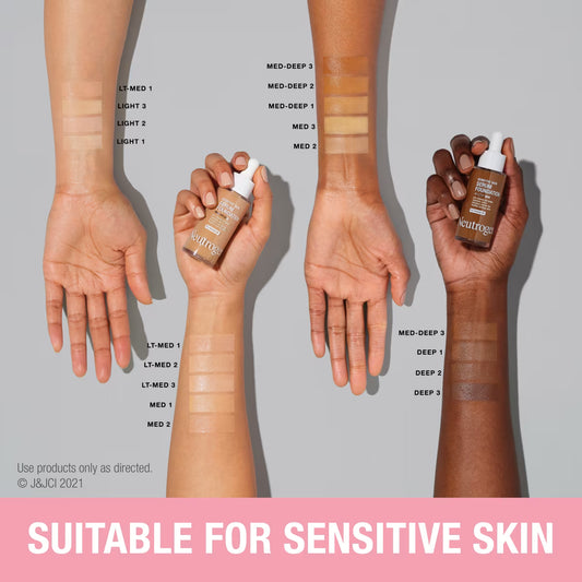 Neutrogena® Healthy Skin Sensitive Skin Serum Foundation, Medium 03, 1 Oz - US 6488
