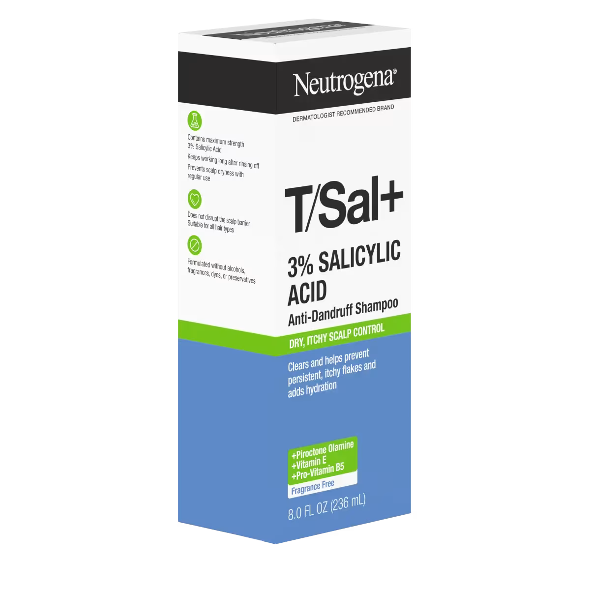 Neutrogena® T/Sal+ 3% Salicylic Acid Anti-Dandruff Shampoo, 8fl oz - US 5687