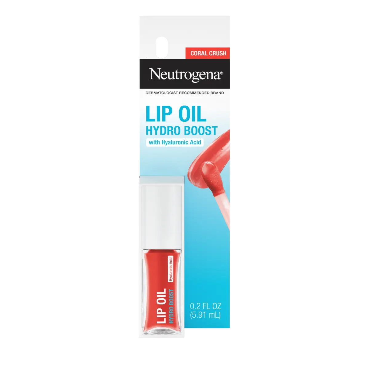 Neutrogena® Hydro Boost Lip Oil, Coral Crush, .2 Fl. Oz - US 1493